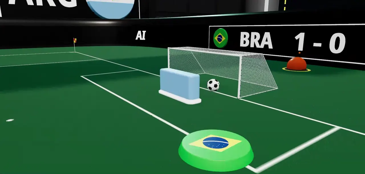 O replay do gol do Brasil: a bola na rede, 1 a 0 no placar